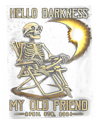 Hello Darkness My Old Friend Funny Skeleton Solar Eclipse Toddler T-Shirt