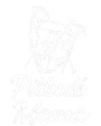 Pitbull Mom V-Neck T-Shirt