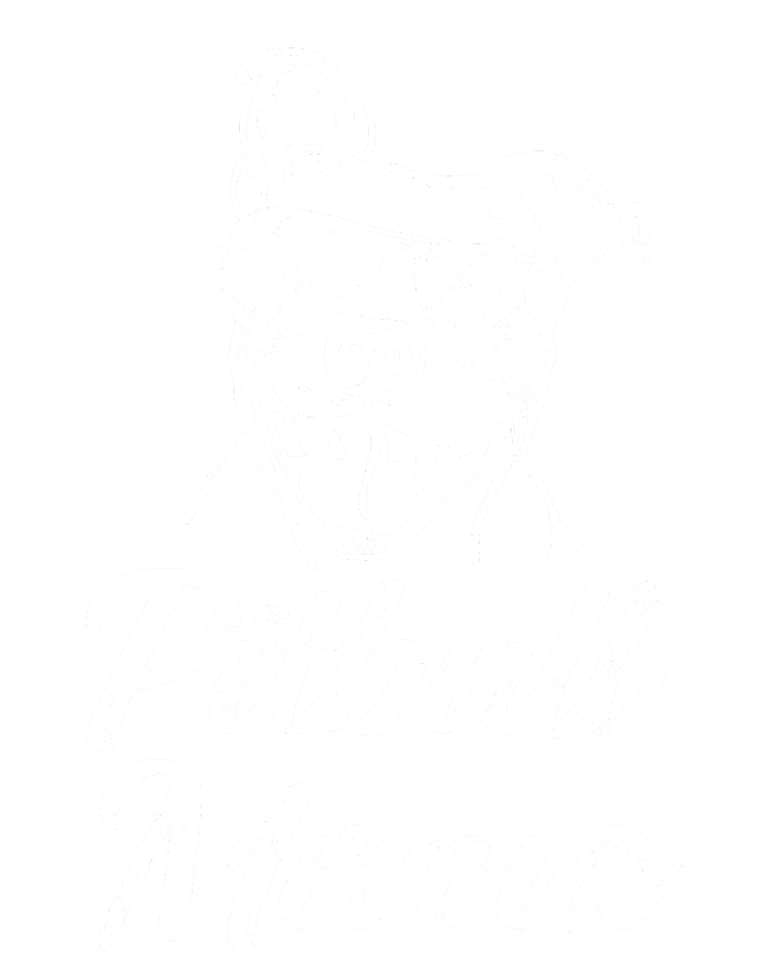 Pitbull Mom V-Neck T-Shirt