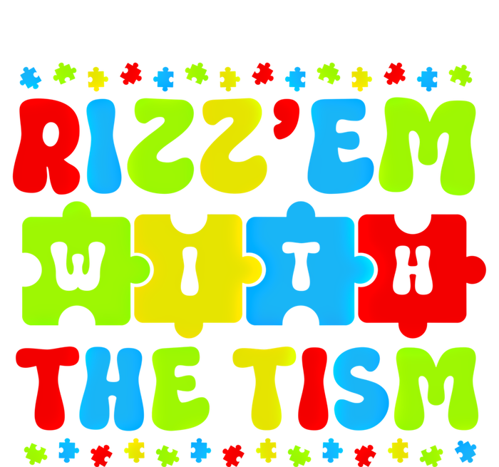 Autistic Rizz RizzEm With The Tism Meme Autism Awareness Gift Tie-Dye T-Shirt