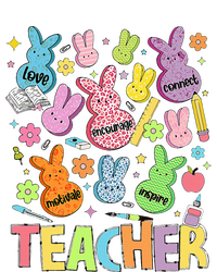 Retro Teacher Of Sweet Bunny Cute Teacher Easter Day Hoodie