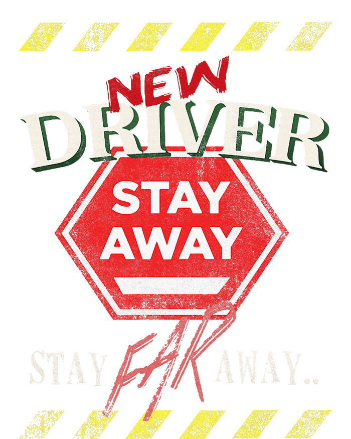 New Driver Stay Far Away Student Driving Instructor T-Shirt