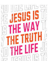 Jesus Christ Way Truth Life Family Christian Faith Button