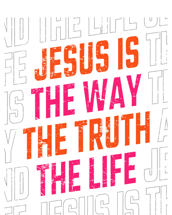 Jesus Christ Way Truth Life Family Christian Faith Button