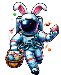 Happy Easter Day Bunny Egg Astronaut Space T-Shirt