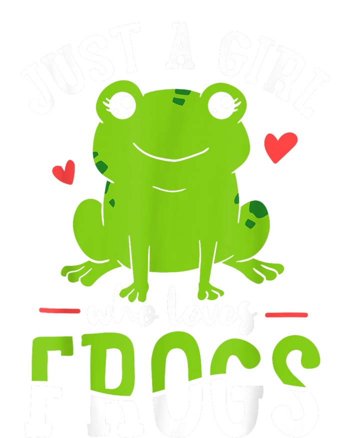 Frog Just A Girl Who Loves Frogs Gift Softstyle Adult Sport Polo