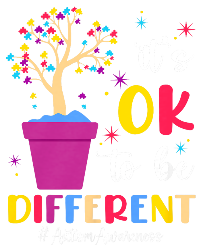 Its Ok To Be Different Plant Pot Autism Awareness Tree Autism Awareness Gifts Youth Performance Sprint T-Shirt