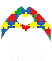 ItS Ok To Be Different Autism Awareness Month Acceptance Gift V-Neck T-Shirt