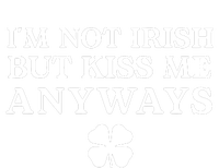 Im Not Irish But Kiss Me Anyways Full-Length Apron With Pockets