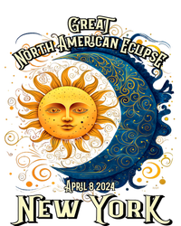 2024 Great North American Eclipse New York Solar Eclipse Path Of Totality Women’s Perfect Tri Rocker Tank