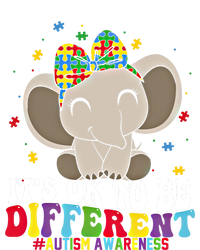 It Is Ok To Be Different Elephant Autism Awareness Acceptance Great Gift Toddler T-Shirt