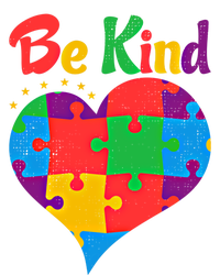 Vintage Puzzle Pieces Autism Heart Be Kind Autism Awareness Great Gift T-Shirt