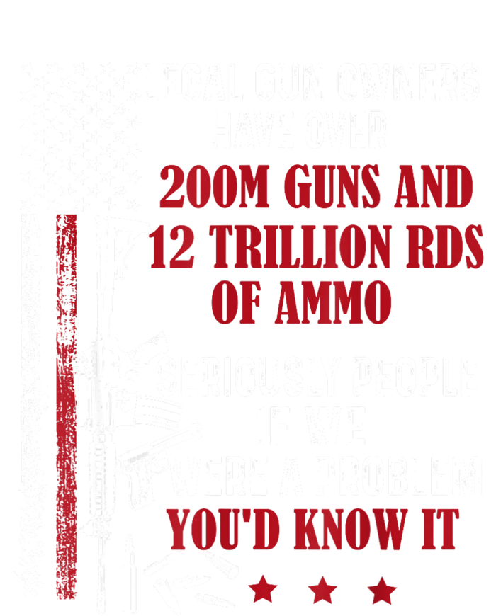 Legal Gun Owners Have Over 200m Guns And 12 Trillion Rds Tie-Dye T-Shirt