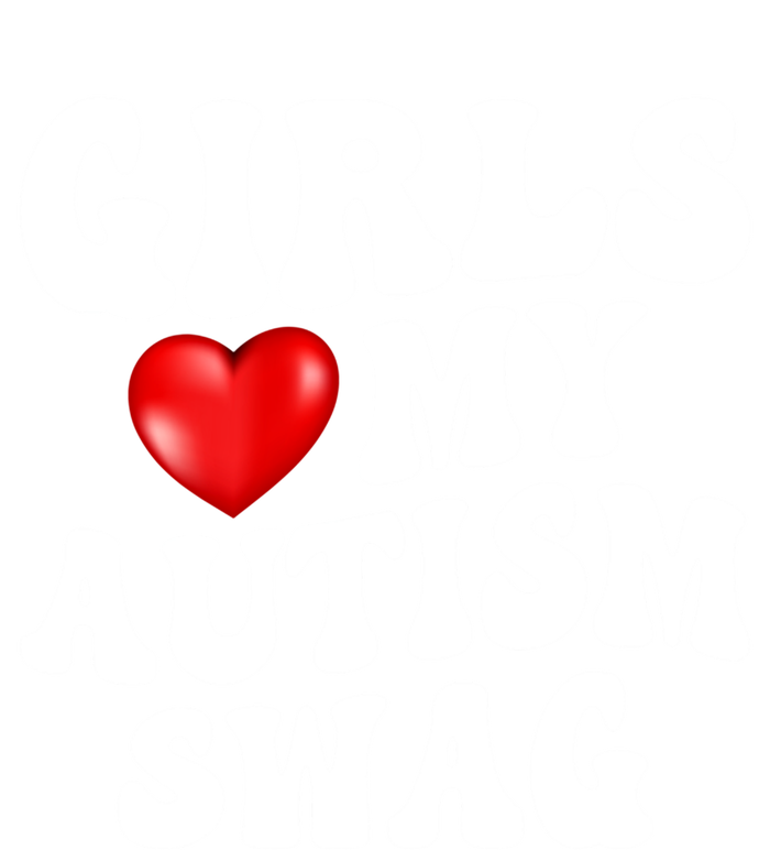 Heart My Autism Swag Funny Love My Autism Swag Gift Sweatshirt Cinch Pack Bag