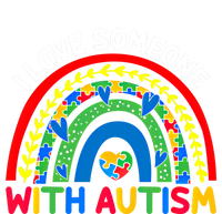 I Love Someone With Autism Awareness Gift Women's T-Shirt