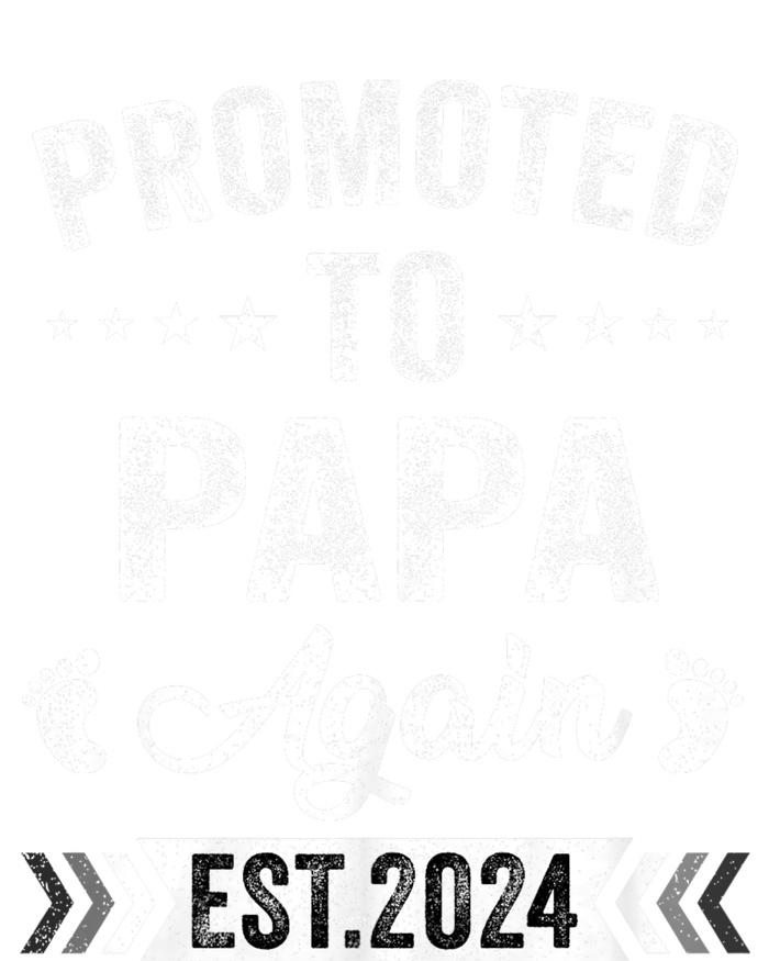 Promoted To Papa Again Est 2024 Announcement Sustainable Bucket Hat