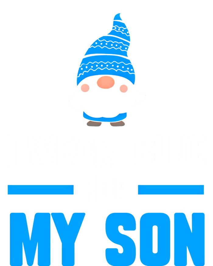 I Wear Blue For My Son Autism Cute Gift T-Shirt