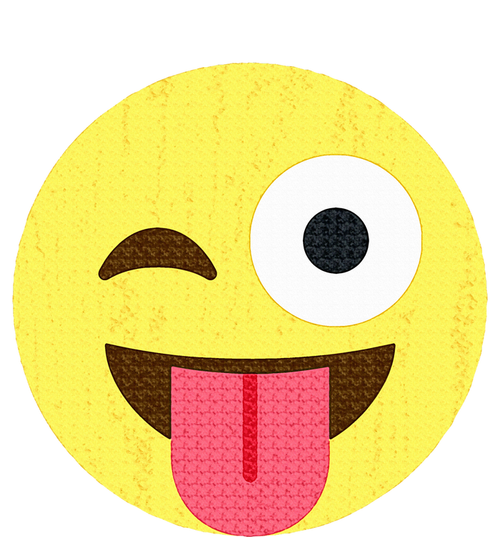 Emoticon Winking Face With Tongue Tank Top