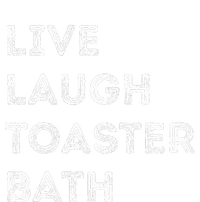 Funny Saying Live Laugh Toaster Bath Inspirational Mesh Reversible Basketball Jersey Tank