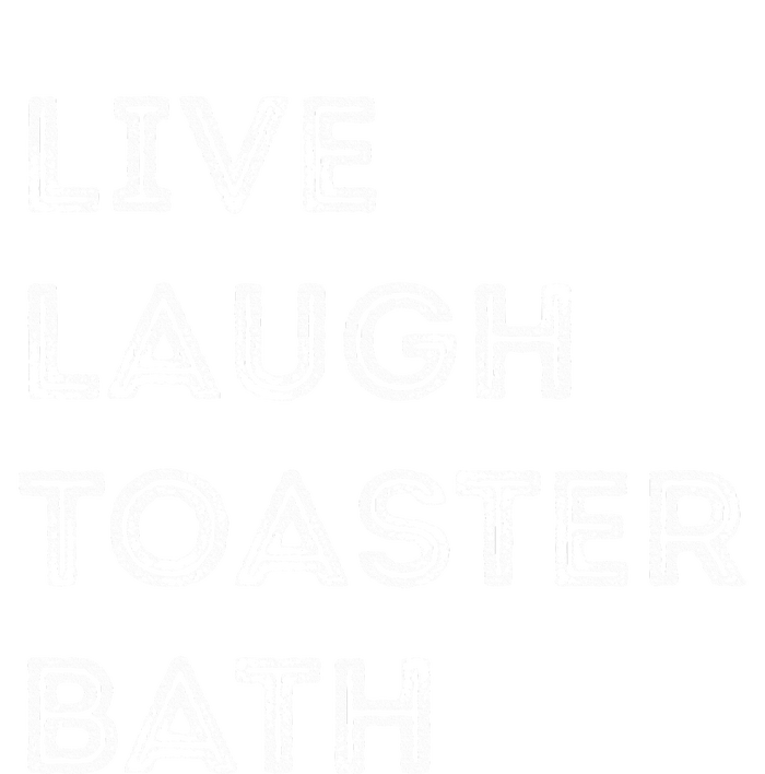 Funny Saying Live Laugh Toaster Bath Inspirational Mesh Reversible Basketball Jersey Tank