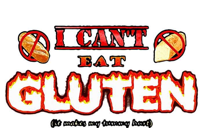 I CanT Eat Gluten It Makes My Tummy Hurt Hoodie