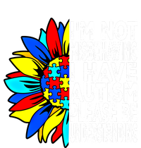 IM Not Misbehaving I Have Autism Awareness Autistic Gift USA-Made Snowflake Beanie