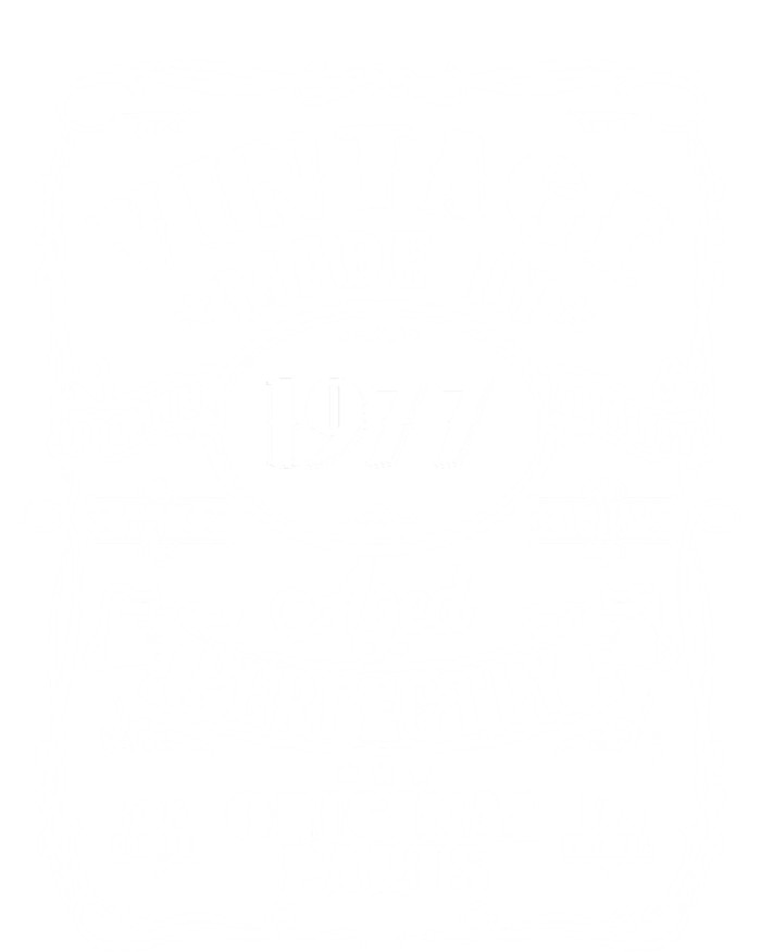 Vintage Made In 1977 One Of A Kind Limited Edition Aged Perfectly Original Parts T-Shirt