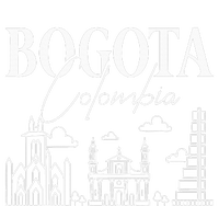 Bogota Colombia City Skyline Map Travel Women's T-Shirt