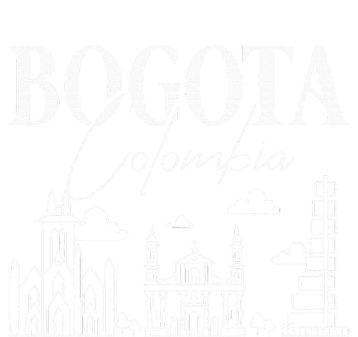 Bogota Colombia City Skyline Map Travel Women's T-Shirt