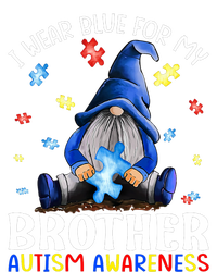 I Wear Blue For My Brother Autism Awareness Gnomes Cooling Performance Long Sleeve Crew