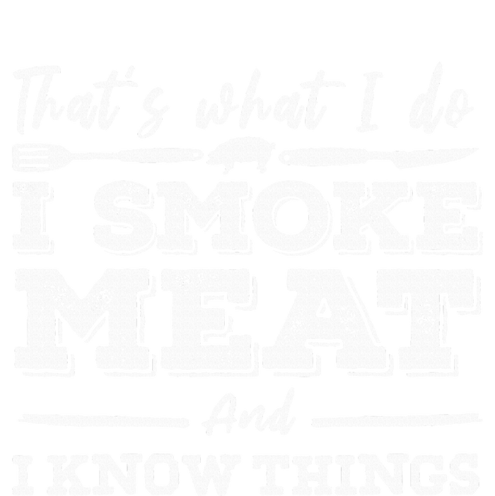 ID Smoke That Funny Meat Bbq Season Smoker & Grilling Cropped Pullover Crew