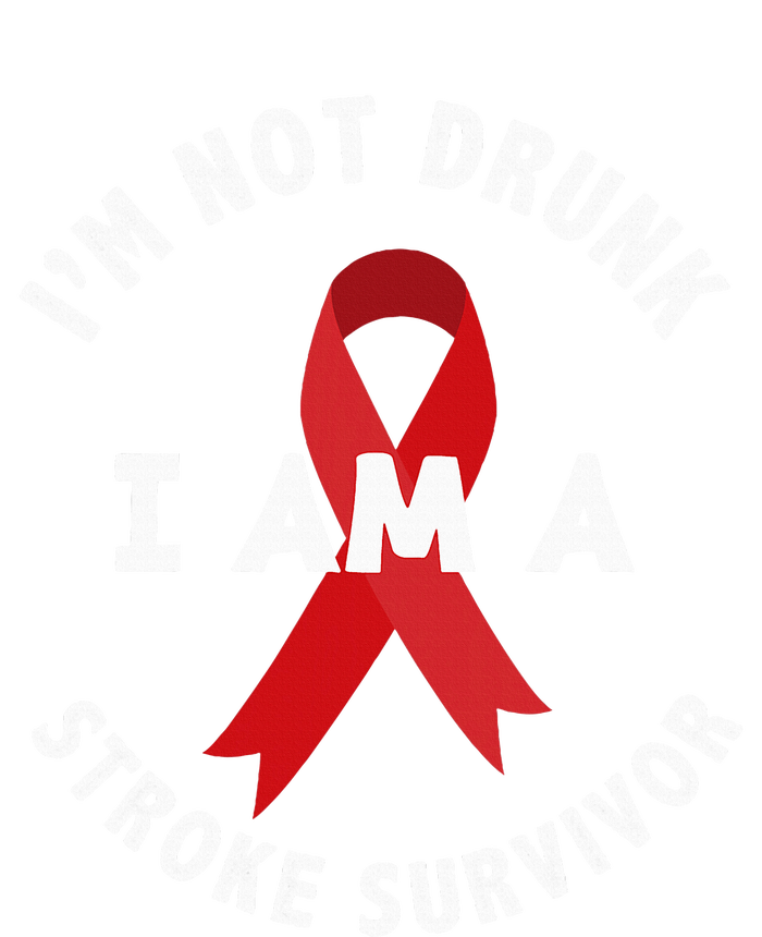 IM Not Drunk I Am A Stroke Survivor Funny Stroke Survivor Cooling Performance Long Sleeve Crew