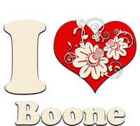 I Heart Boone North Carolina Floral T-Shirt