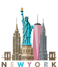 Nyc New York City Skylines Statue Of Liberty T-Shirt