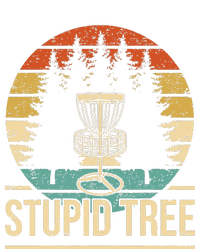 Cool Disc Golf Player Quote I Stupid Tree Sustainable Bucket Hat