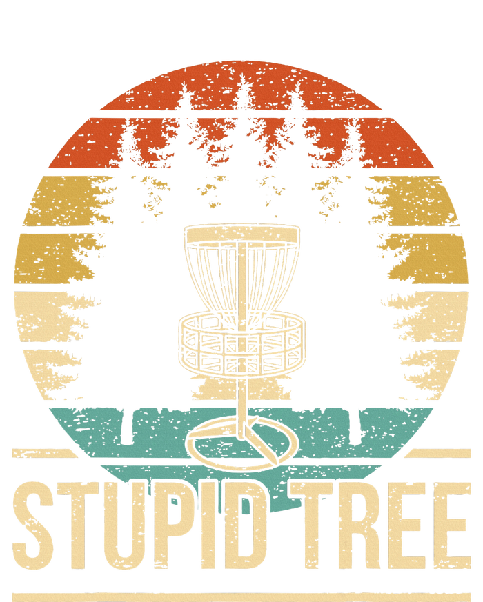 Cool Disc Golf Player Quote I Stupid Tree Sustainable Bucket Hat