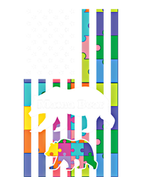 Mama Bear Autism Mother Funny Gift Sustainable Beanie