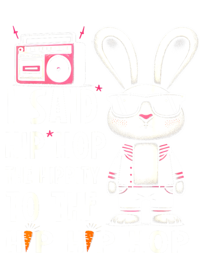 Easter Bunny Hip Hop Hippity Funny Women Cooling Performance Long Sleeve Crew