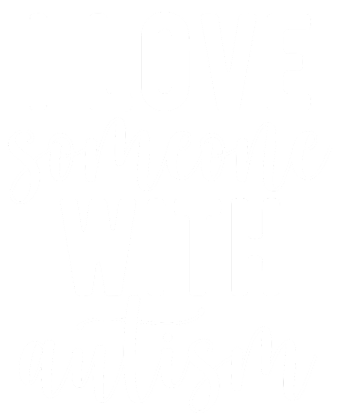 I Love Someone With Autism Poster