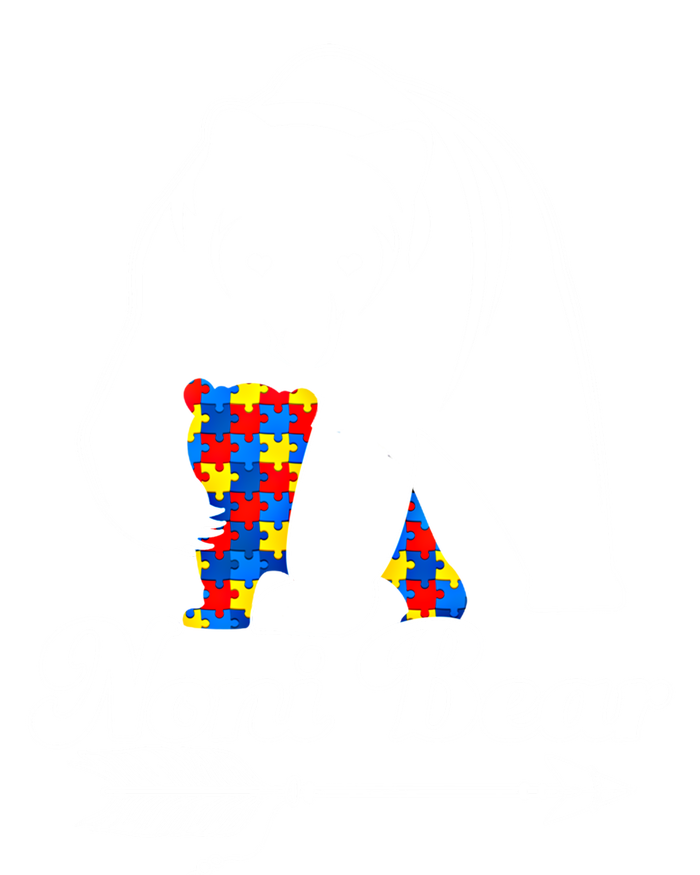 Proud Autism Noni Bear Autism Awareness Autistic Support Gift T-Shirt