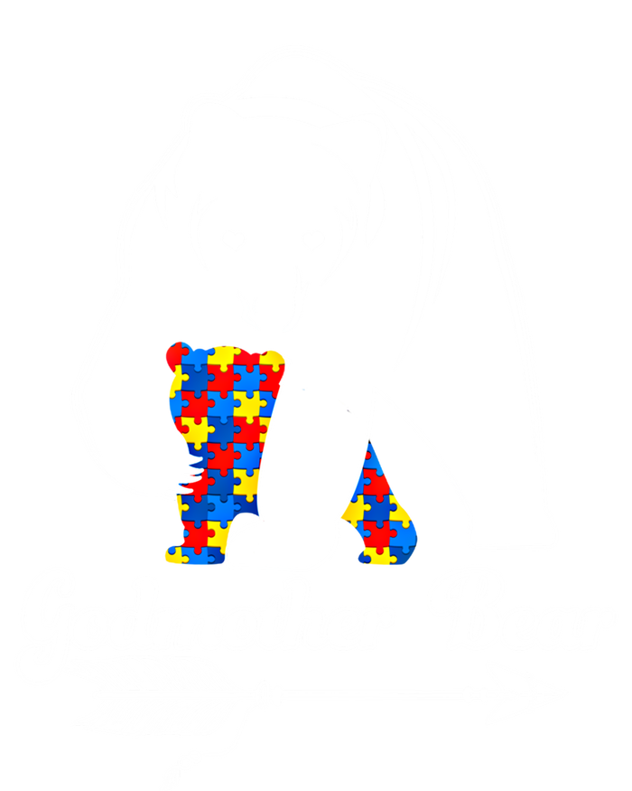 Proud Godmother Bear Autism Awareness Month Autistic Support Gift T-Shirt