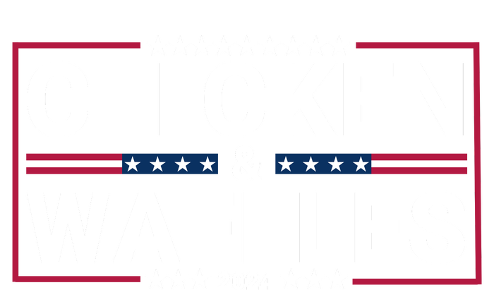 Chicken And Waffles 2024 Political Election Food Junkie Funny Food Lover PosiCharge RacerMesh Polo