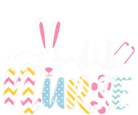 Stethoscope Scrub Nurse Life Easter Day Cute Bunny With Eggs Tall T-Shirt