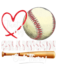 ThatS My Grandson Out There Baseball Grandma MotherS Day T-Shirt