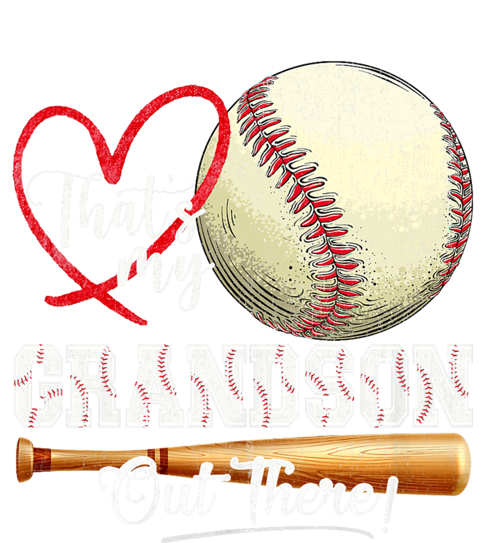 ThatS My Grandson Out There Baseball Grandma MotherS Day T-Shirt