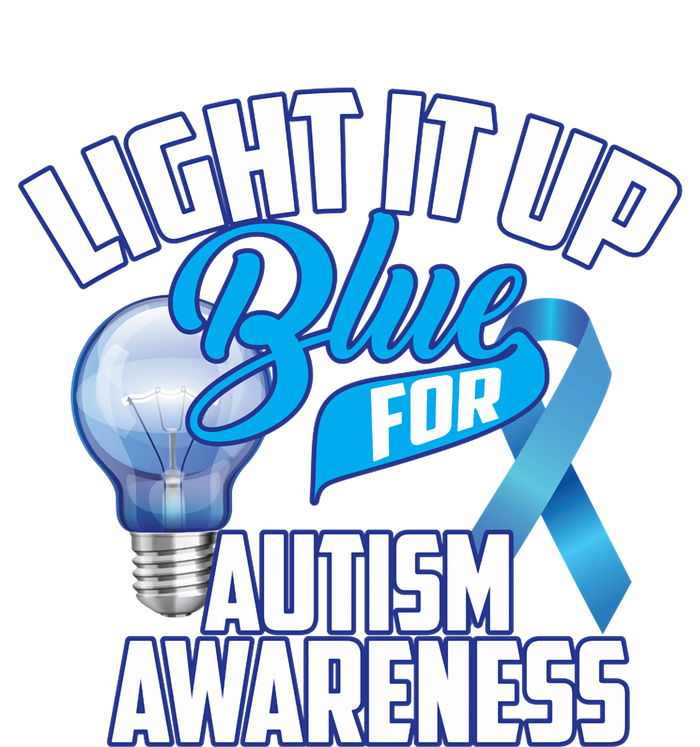 Cute Light It Up Blue For Autism Awareness Gift T-Shirt