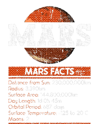 Mars Facts Mars Planet Space Lover T-Shirt