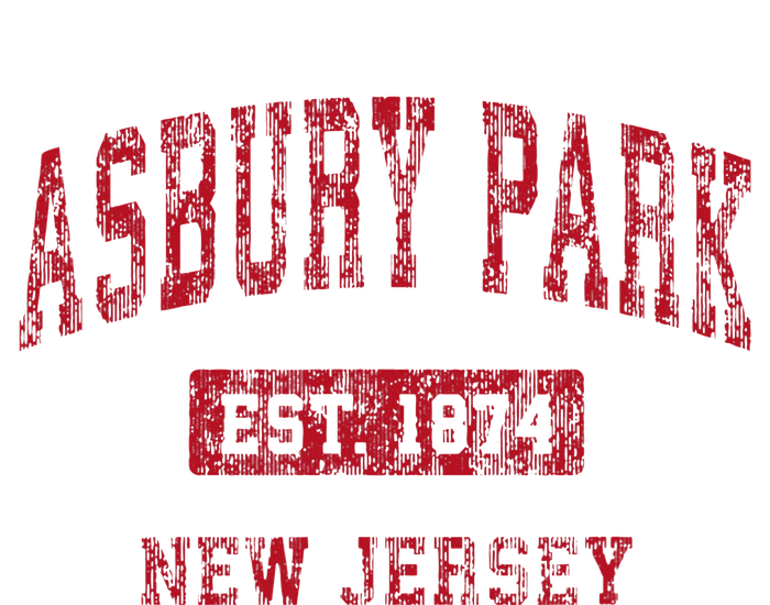 Asbury Park New Jersey Nj Vintage Sports T-Shirt