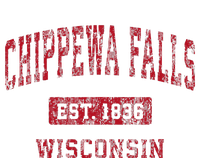 Chippewa Falls Wisconsin Wi Vintage Sports Tall T-Shirt