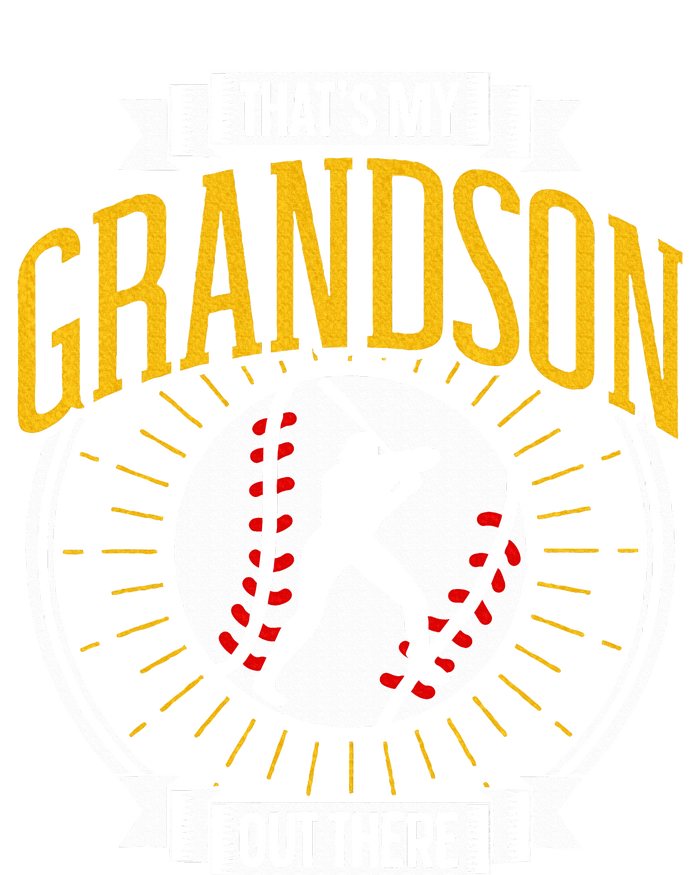 ThatS My Grandson Out There Baseball Sports Hobby Athlete Flat Bill Trucker Hat